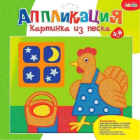 

Набор для творчества Дрофа-Медиа, Картинка из песка. Курочка ряба / DR-2734