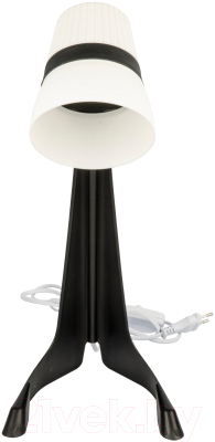 Настольная лампа Uniel UL-00009541 (белый/черный)