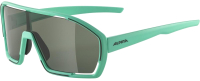 Очки солнцезащитные Alpina Sports 2022 Bonfire / A8687471 (бирюзовый/зеленый матовый) - 