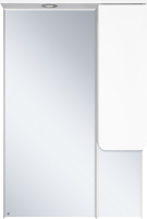 Шкаф с зеркалом для ванной Misty Чегет 65 / П-Чег-02065-01П - 