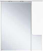 Шкаф с зеркалом для ванной Misty Чегет 85 / П-Чег-02085-01П - 
