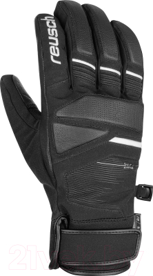 Перчатки лыжные Reusch Storm R-Tex XT / 6001216 7701 (р-р 7, Black/White)