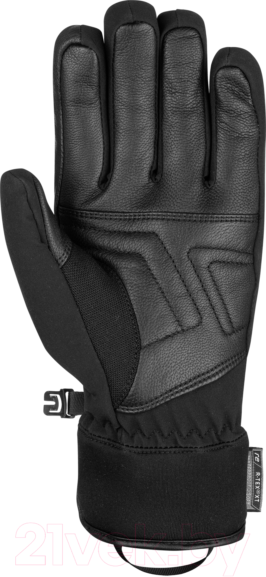 Перчатки лыжные Reusch Storm R-Tex XT / 6001216 7701 (р-р 7, Black/White) — фото 2