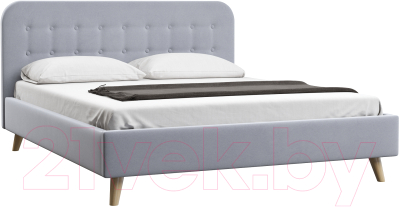 Двуспальная кровать Woodcraft Бенфлит-Н 160 вариант 36