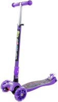 Самокат детский Полесье Со складной ручкой / 0072C-V2(Ф) (фиолетовый) - 