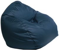 Бескаркасное кресло Devi Bag Груша XL О-14 (темно-синий) - 