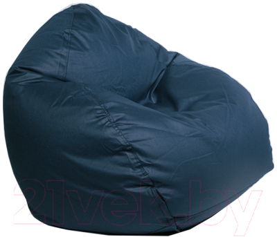 Бескаркасное кресло Devi Bag Груша XL О-14 (темно-синий)