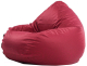 Бескаркасное кресло Devi Bag Груша XL О-15 (бордовый) - 