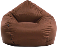 Бескаркасное кресло Devi Bag Груша XL О-16 (коричневый) - 
