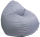Бескаркасное кресло Devi Bag Груша XL О-17 (светло-серый) - 