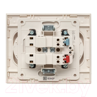 Розетка EKF PROxima Стокгольм / EXR10-102-10 (белый)