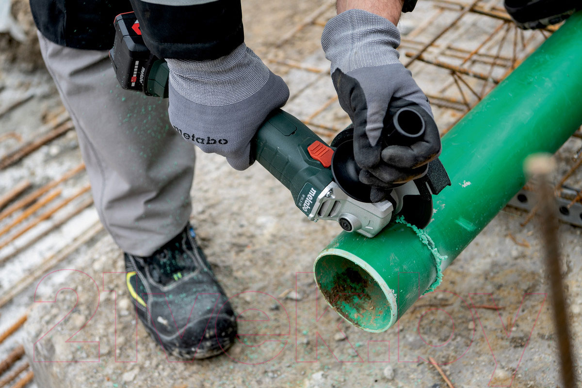 Профессиональная угловая шлифмашина Metabo W 18  L 9-125 Quick