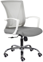 Кресло офисное UTFC Энжел М-800 CH (белый/серый/серый) - 