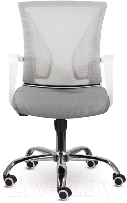 Кресло офисное UTFC Энжел М-800 CH (белый/серый/серый)