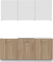 

Готовая кухня, Лайт-4 1.8 без столешницы