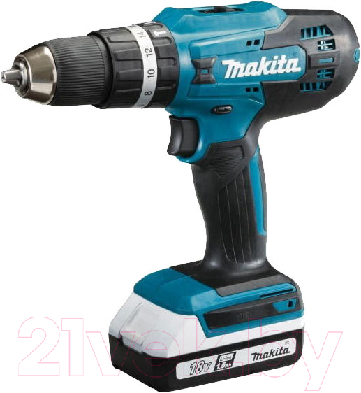 Профессиональная дрель-шуруповерт Makita HP488DWAE