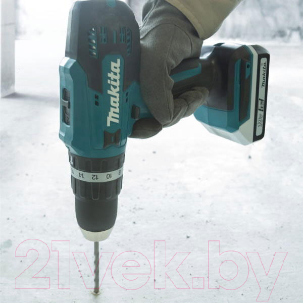 Профессиональная дрель-шуруповерт Makita HP488DWAE