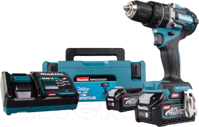 Профессиональная дрель-шуруповерт Makita HP002GD201