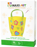 

Набор для творчества Maxi Art, Сумка из фетра Летняя Фантазия / MA-A0291