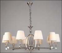 

Люстра Newrgy, Lighting Veneto Luce 8901/10NK NICKEL