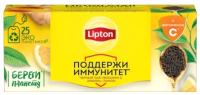 

Чай пакетированный Lipton, С витамином С, имбирем и ароматом лимона