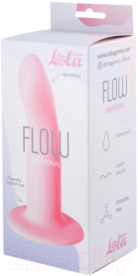 Фаллоимитатор Lola Games Flow Emotional Pink / 2040-02lola