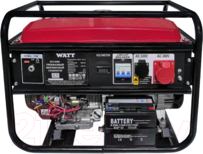 Бензиновый генератор Watt WT-6503 (9.065.025.30)