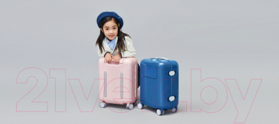 Чемодан на колесах 90 Ninetygo Kids Luggage 17 (розовый)