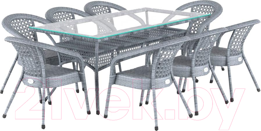 Комплект садовой мебели AIKO Deco 5045П прямоугольный
