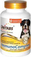 Кормовая добавка для животных Unitabs U205 UT ImmunoComplex с Q10 для крупных собак (100шт) - 