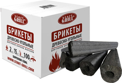 Брикеты древесные для розжига Start Grill SG-BRС5 (5кг) - 