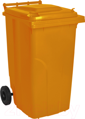 Контейнер для мусора Алеана 122064 (120л, оранжевый)