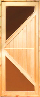 Деревянная дверь для бани Добропаровъ Углы / 2277785
