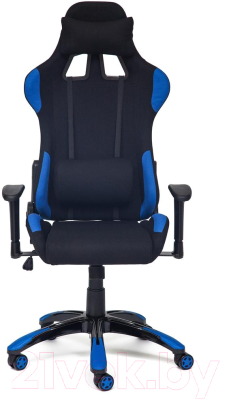 Кресло геймерское Tetchair iGear ткань (черно-синий)