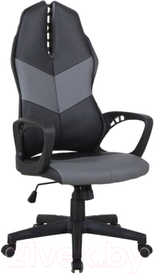 Кресло офисное Tetchair iWheel экокожа (черный/серый)