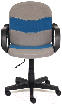 Кресло офисное Tetchair Baggi ткань (серый/синий)