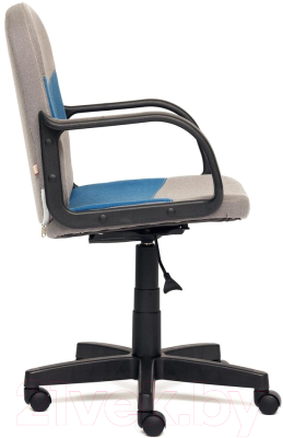 Кресло офисное Tetchair Baggi ткань (серый/синий)
