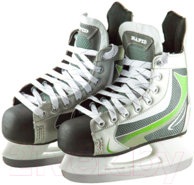 Коньки хоккейные Atemi AHSK-17.05 Rapid Green (р-р 39)