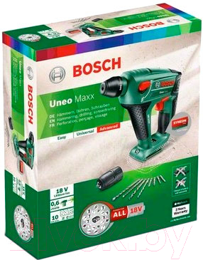 Перфоратор Bosch Uneo Maxx (0.603.952.30C)