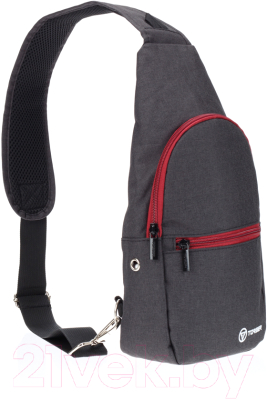 Рюкзак Torber T062-BRD (черный/бордовый)