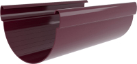 Желоб Grand Line ПВХ Дизайн 135 RAL 3005 (3м, бордовый) - 