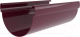 Желоб Grand Line ПВХ Дизайн 135 RAL 3005 (3м, бордовый) - 