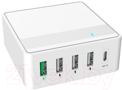 Зарядное устройство сетевое TFN WC05 / TFN-WC05 (белый)