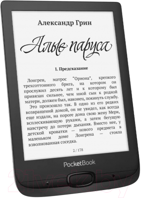 Электронная книга PocketBook 617 / PB617-P-CIS (черный)