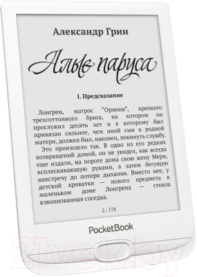 Электронная книга PocketBook 617 / PB617-D-CIS (белый)