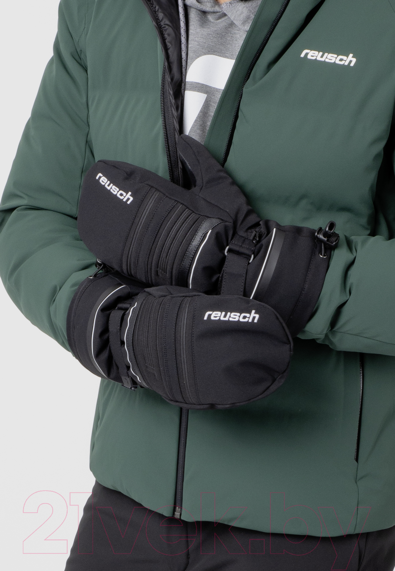 Варежки лыжные Reusch Kondor R-TEX XT / 6101535-7700 (р-р 10, Mitten Black) — фото 6