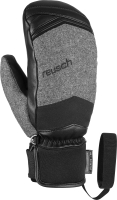 Варежки лыжные Reusch Laura R-Tex Xt / 6131550-7711 (р-р 6.5, Mitten Black/Grey Alpine Melange) - 