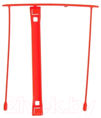 Набор скоросшивателей Стамм СК54 (100шт, красный)