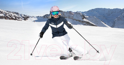 Варежки лыжные Reusch Laura R-Tex Xt / 6131550-7711 (р-р 7.5, Mitten Black/Grey Alpine Melange)