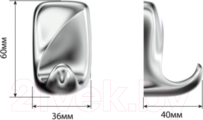 Крючок для ванной FORA FOR-FL028